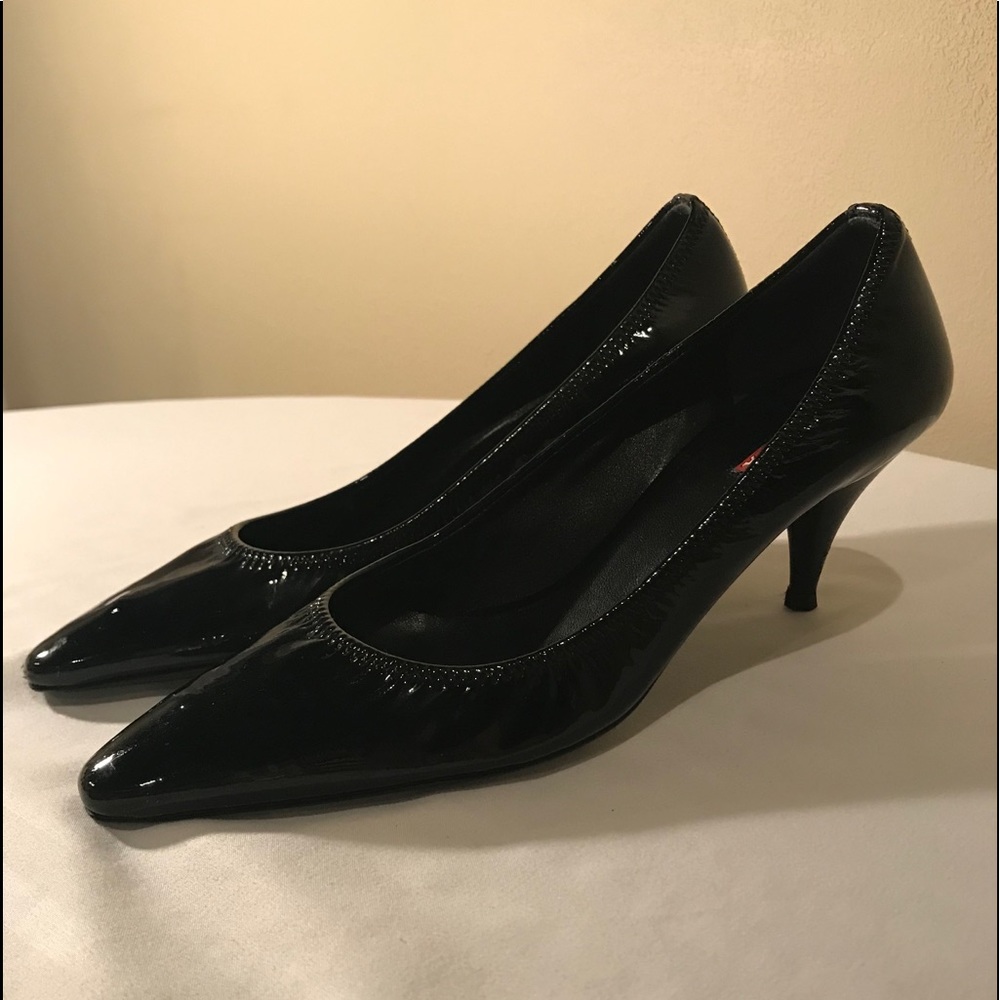 Prada Pumps Black Patent Leather -37.5